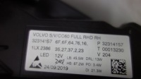 Volvo s60 v60 фара ліхтарі  перед led uk 32314156 57 Оригінал, фото thumb