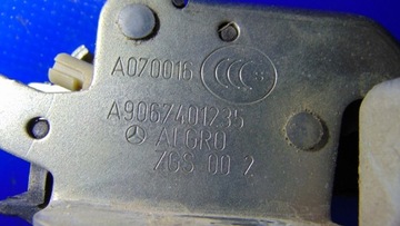 фото thumb №3, Замок дверь зад mercedes sprinter 906 06-18 год