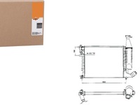 фото thumb №1, Радиатор двигателя citroen berlingo peugeot partner