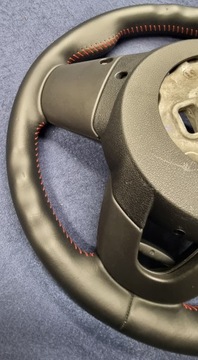 фото thumb №11, Mini jcw john cooper works f54 f55 f56 f60 руль кожа красная nić