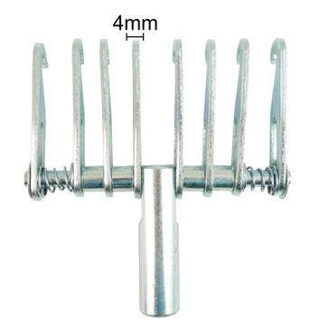 DRUT FALISTY 25sz 320mm SZPON 8 hakowy 4mm ELEKTRODA drutu falistego 10mm