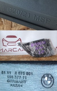 фото thumb №10, Bmw 3 g20 g21 m-pakiet решётка бампера левый перед 51118075601