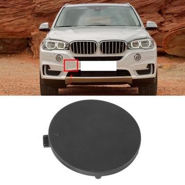 фото thumb №10, Заглушка фаркоп буксировочный передней бампера 51117378591 заменитель