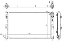фото thumb №1, Nissens радиатор wody mitsubishi outlander ii 2.2