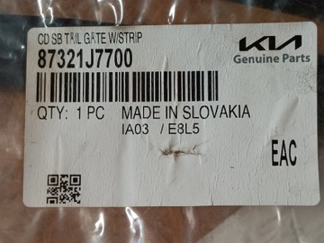 фото thumb №9, Kia ceed 18- прокладка кришки багажника 87321-j7700