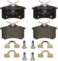 фото thumb №12, Тормозные колодки ham. citroen t. c4/ds4 1,2-2,0 09- ate 13.0460-2775.2