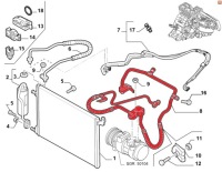фото thumb №4, Fiat croma 1,9 jtd шланг трубка кондиционера 687