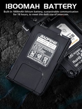 Baofeng UV-5R Walkie Talkie профессиональная радиостанция CB