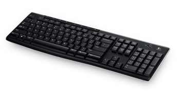 БЕСПРОВОДНАЯ МЕМБРАННАЯ КЛАВИАТУРА LOGITECH K270 QWERTZ