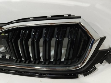фото thumb №10, Skoda octavia iv решётка радиатора решётка бампера 5e3853653c + рамка хромированная