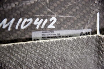 фото thumb №7, Диффузор спойлер бампер bmw x6 f16 м-пакет карбон