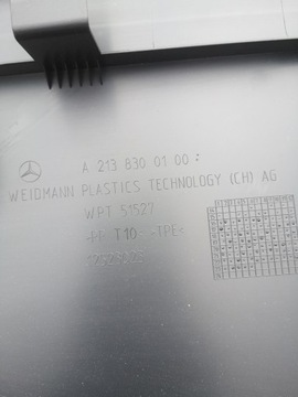 фото thumb №5, Mercedes gt w290 панель под лобовым стеклом левая a2138300100