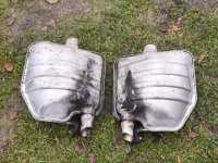 фото thumb №1, Гасник кінцевий труба вихлоп лівий dodge charger 3.6l 2015+ usa