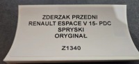 фото thumb №9, Бампер передній renault espace v 15- pdc омивачі оригінал