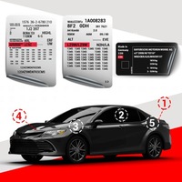 фото thumb №6, Blu крыло vw golf vi 6 lb9a левый белый 08-16 перед хэтчбек