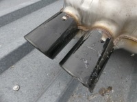 Bmw m2 f87 гаситель выхлоп чёрные насадки Недорого, фото thumb