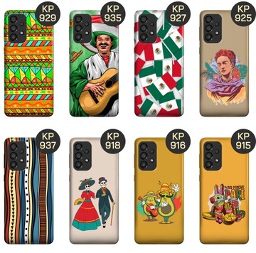 ETUI DO SAMSUNG GALAXY A33 5G WZORY MEKSYK TEQUILA MEKSYKAŃSKIE OBUDOWA