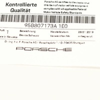 фото thumb №7, Porsche 911 997 boxer оригинальный 95b807173a1e0