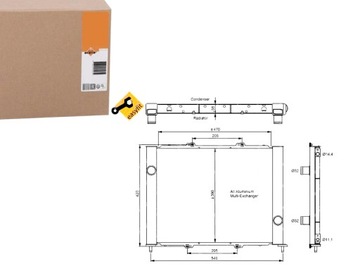 фото thumb №1, Nrf конденсатор кондиционера renault clio модуль skr
