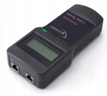 CYFROWY TESTER DO KABLI SIECIOWYCH LAN SIECI RJ45 RJ11