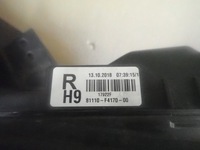 фото thumb №5, Лампа правая правый full led toyota chr ch-r 2016-