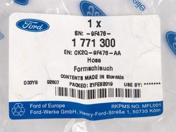 фото thumb №9, Шланг системи охолодження 2.2 custom transit 2012- 1771300 _ ck2q-9f476-aa