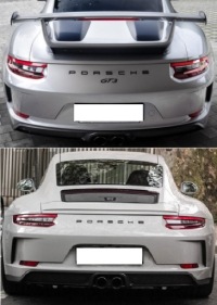 фото thumb №1, Porsche 991 gt3 lift kompletny задня