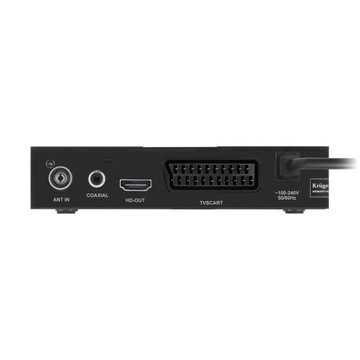 DVB-T2 ТЮНЕР-ДЕКОДЕР KRUGER&MATZ KM0550D H.265 НАЗЕМНОЕ ТЕЛЕВИДЕНИЕ