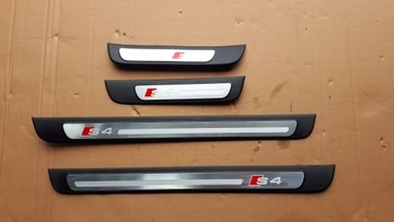 фото thumb №1, S4 b8 a4 планки накладки порогові перед зад 4x