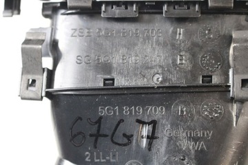 фото thumb №14, Vw golf 7 vii планки декоративний консолі планка dekor декори оздоблення tapice