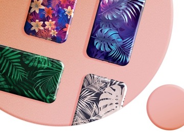 ETUI DO SAMSUNG GALAXY A12 / M12 WZORY TROPIC TROPIKALNE TROPIKI EGZOTYKA