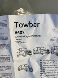 фото thumb №9, Hak буксировочный citroen berlingo 3 2018+ 55r0111451 kompletny оригинал