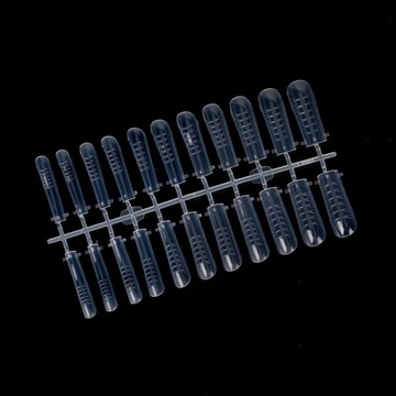 Формы DUAL FORM для геля, акрилового геля, квадратные, 220 шт.
