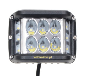 REFLEKTORY LAMPY ROBOCZE LED 40W PRZÓD BOKI 12/24V