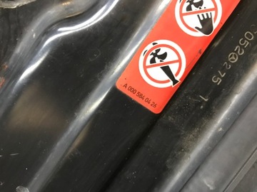 фото thumb №8, Mercedes w251 pas підсилювач балка бампера панель кріплення фар правий лівий замок перед