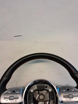 фото thumb №7, Кермо шкіра червона nić amg пелюстки mercedes w177 a0050072099