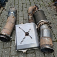 фото thumb №11, Труба выхлопная гаситель катализатора actros mp 4