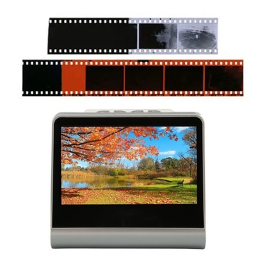 пленочный сканер 5-дюймовый цветной HD-экран 14 Мп 22 Мп JPEG NTSC Pal USB C Mini HD P