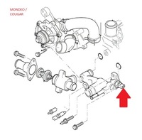 фото thumb №5, Датчик температуры жидкость охлаждающей двигателя ford оригинальный номер 1802332