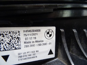 фото thumb №14, Bmw x3 g01 lci рестайлинг лампы задние 4 штуки комплект