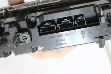 фото thumb №9, Панель переключателей dekor дерево оригинальный номер mercedes clk w209 рестайлинг a2096890031