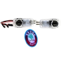 фото thumb №1, Skoda octavia ii 04- проектор led logo дверь