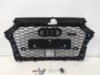 фото thumb №8, Rs3 решітка радіатора audi a3 2017-20 nowa решітка радіатора радіатора full black з pdc acc радар