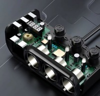 фото thumb №10, Розподільник роз'єм прикурювача 12-24v usb pd 35w woltomierz 120w legacy