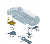 фото thumb №13, Защита подвеска vw golf vii audi a3 8v оригинал