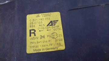 фото thumb №9, Лампа лівий перед передня ксенон 7m5941016p ford galaxy mk1 рестайлінг mk2 00-