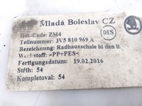 фото thumb №6, Skoda superb b8 3v 2016 ліва сторона підкрилок задні