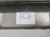 фото thumb №13, Toyota matrix 2 ii e140 накладка молдинг порог порог правая 1f7 75850-02010