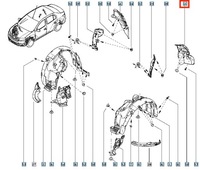 фото thumb №15, Підкрилок ліва передні dacia sandero ii