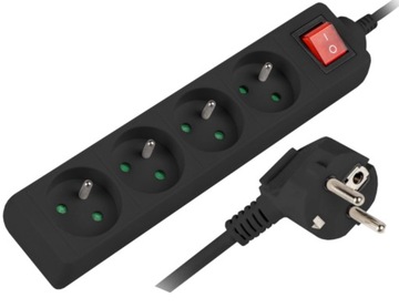 Удлинитель питания Удлинитель 1,5 м 4x Switch 230